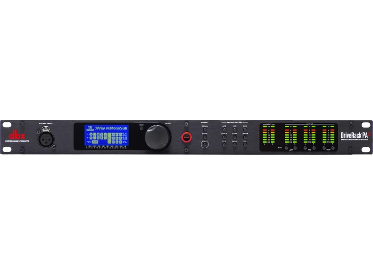 DBX DriveRack PA2 høyttalerprosessor 